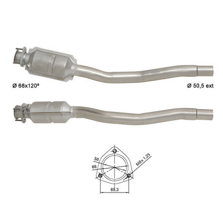 DPF i katalizatori Magnaflow za odredjen model Magnaflow Katalizator za VOLVO | race-shop.hr