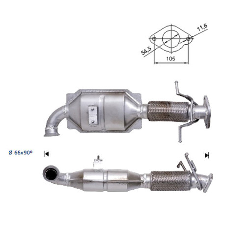 DPF i katalizatori Magnaflow za odredjen model Magnaflow Katalizator za VOLVO | race-shop.hr
