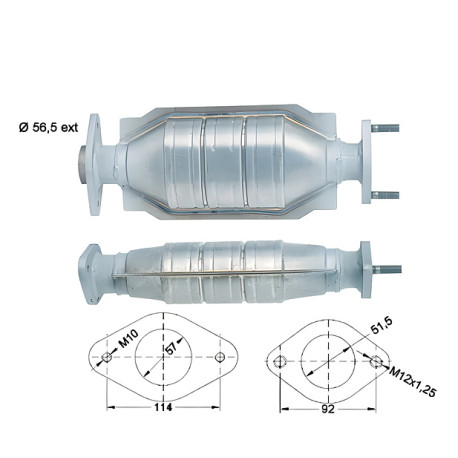 DPF i katalizatori Magnaflow za odredjen model Magnaflow Katalizator za VOLVO | race-shop.hr