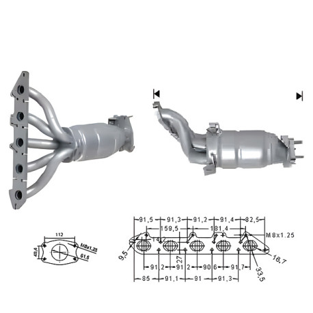 DPF i katalizatori Magnaflow za odredjen model Magnaflow Katalizator za VOLVO | race-shop.hr