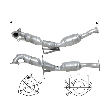 DPF i katalizatori Magnaflow za odredjen model Magnaflow Katalizator za VOLVO | race-shop.hr
