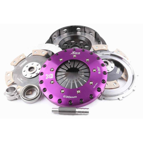Spojke i zamašnjaci Xtreme KNI23538-2E Xtreme Performance 230mm Rigid Ceramic Twin Plate Clutch Kit Incl Flywheel 1800Nm | race-shop.hr