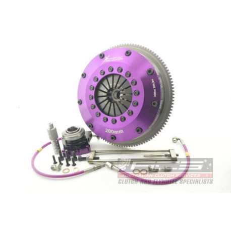 Spojke i zamašnjaci Xtreme KMI20682-2B Xtreme Performance 200mm Sprung Ceramic Twin Plate Clutch Kit Incl Flywheel & CSC 1200Nm | race-shop.hr
