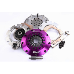 KMI20522-2B Xtreme Performance 200mm Sprung Ceramic Twin Plate Clutch Kit Incl Flywheel 1200Nm
