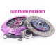 Spojke i zamašnjaci Xtreme KHN22016-1T Xtreme Performance Steel Backed Facing Clutch Kit | race-shop.hr