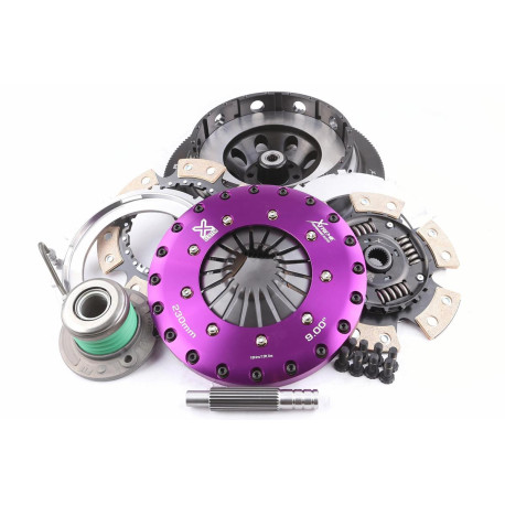 Spojke i zamašnjaci Xtreme KFD23658-2B Xtreme Performance 230mm Sprung Ceramic Twin Plate Clutch Kit Incl Flywheel & CSC 1000Nm | race-shop.hr