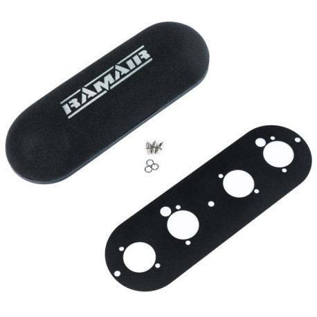 Filteri za karburatore RAMAIR twin domed carb air filter with baseplate to fit Vauxhall Lotus 16v | race-shop.hr