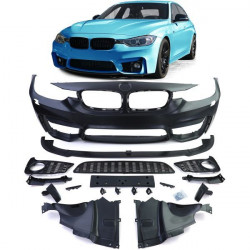 Sportski prednji branik + lip branika za BMW 3 Series F30 F31 F80 11-19 NEKOMPLETNO