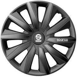 SPARCO poklopci za kotače MILANO - 15" (siva)