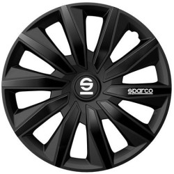 SPARCO poklopci za kotače MILANO - 15" (crno)