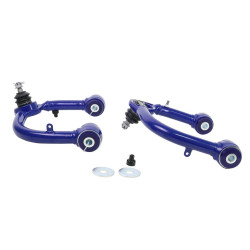 SuperPro Front Upper Control Arm Complete Assembly Fixed Offset + Ball Joint +2° Caster for Toyota Land Cruiser, Lexus LX