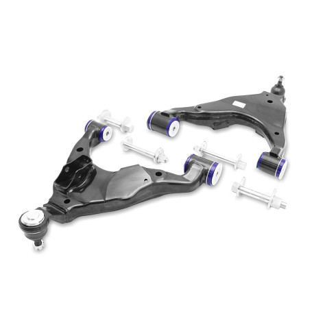 SuperPro Offset Lower Arm Kit - Camber/Caster Adj. (80ShA) | race-shop.hr