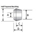 SuperPro TAPERED SHOCK BUSH 12MM 4B (80ShA) | race-shop.hr