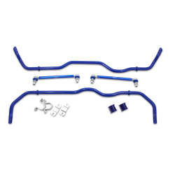 SuperPro Front & Rear Performance Sway Bar Upgrade Kit for Audi A3/Q3/TT, VW Golf/Tiguan (RCVAGSTD6KIT)
