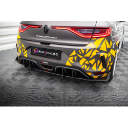 Stražnji difuzor Street Pro Renault Megane RS Mk4 (black)
