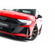 Body kit i vizualni dodaci MAXTON DESIGN prednji lip za Audi RS3 Sedan 8Y Facelift, sjajna crna, V2 | race-shop.hr