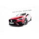 MAXTON DESIGN prednji lip za Mercedes-AMG CLA 45 Aero C118, sjajna crna, V4