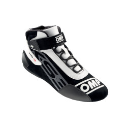 Karting cipele OMP KS-3, crna/bijela