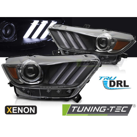 Farovi i rasvjeta XENON FAROVI LED BLACK za FORD MUSTANG 14-17 | race-shop.hr