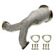 Down pipe, dump pipe Downpipe s toplinskim štitom za Porsche Panamera II, motor EA839, 2016+ | race-shop.hr