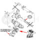 EGR zamjena EGR zamjenski komplet prikladan za VAG 1.9 TDI AXR BKC BKD AZV BRU | race-shop.hr