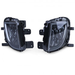 prozirna Svjetla za maglu H8 Crni Smoke za VW Golf VI 6 GTI GTD 08-11 OŠTEĆENO