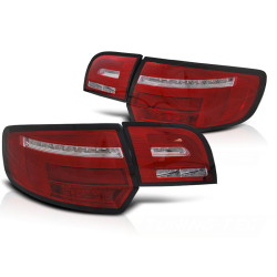 led bar stražnja svjetla crveno bijela seq za AUDI A3 8P 5D 08-12