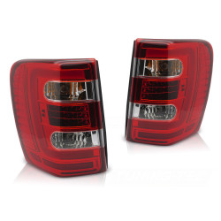 CHRYSLER JEEP GRAND CHEROKEE 99-05.05 RED WHITE LED