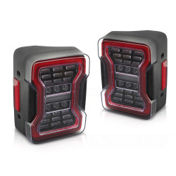 CHRYSLER JEEP WRANGLER JK 07-18 LED BLACK