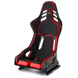 Sportsko sjedalo RECARO Podium CF - Alcantara Black / Leather Red