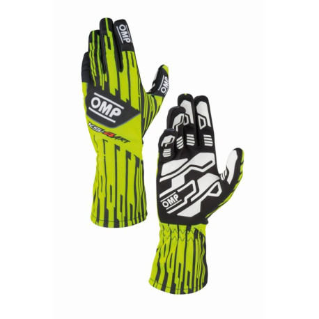 Rukavice Rukavice OMP KS-4 ART my2026 (unutarnji šavovi), fluo žuto / crne | race-shop.hr