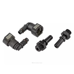 Ryco PCV Lightweight Hose Joiner – 90° Elbow (12 mm to 16 mm) RFA232