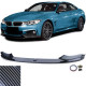 RACES prednji lip (Performance) za BMW 4 Series F32 F33 F36, carbon look, karbon OŠTEĆENO