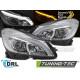 Farovi i rasvjeta FAROVI LED TUBE KROM SEQ DRL za MERCEDES W204 11-14 | race-shop.hr