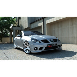 MAXTON DESIGN prednji branik za Mercedes SLK R171 AMG 204 Look, stakloplastika