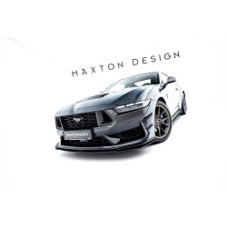 MAXTON DESIGN Street Pro prednji lip za Ford Mustang Dark Horse Mk7, crna
