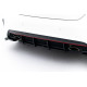 Body kit i vizualni dodaci MAXTON DESIGN Street Pro stražnji difuzor za Mercedes-Benz A AMG-Line W176, crvena | race-shop.hr