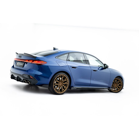 Body kit i vizualni dodaci Street Pro Bočni lipovi pragova Audi A5 S-Line / S5 Sedan / Avant B10 (Crna + Sjajna Krilca lipova) | race-shop.hr