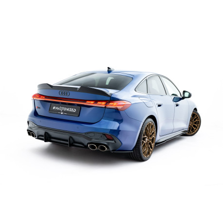 Body kit i vizualni dodaci Street Pro Stražnji bočni lipovi Audi S5 Sedan / Avant B10 (crno-crveno) | race-shop.hr