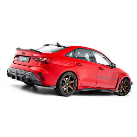 Body kit i vizualni dodaci MAXTON DESIGN bočni pragovi za Audi RS3 Sedan 8Y Facelift, prepreg karbon | race-shop.hr