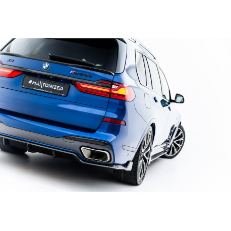 Body kit i vizualni dodaci Stražnji difuzor od prepreg karbona za BMW X7 M-Pack G07 / G07 Facelift (verzija s vučnom kukom) | race-shop.hr