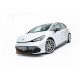 MAXTON DESIGN Street Pro prednji lip za Cupra Born Mk1, crno-crvena