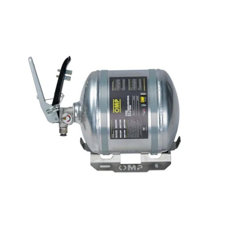 Aparati za gašenje požara i dodaci OMP CMSAL6 Mehanički aparat za gašenje požara, aluminijski, 3 kg, s FIA certifikatom | race-shop.hr