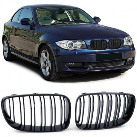 Bazar Prednja maska double bar performance gloss za BMW E81 E82 E87 E88 LCI OŠTEĆENA | race-shop.hr
