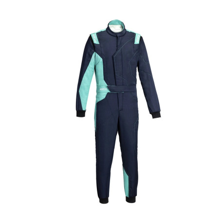 Kombinezoni FIA race suit Sparco SPRINT A ADVANCED-ASY, navy blue/sea green | race-shop.hr