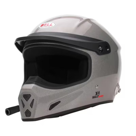 Zatvorene kacige Kaciga BELL X-1 RALLY SPORT, titanium (HANS) | race-shop.hr