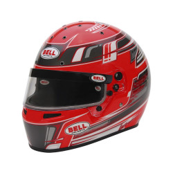 Karting kaciga BELL KC7-CMR PRO CHAMPION, antracit/crvena