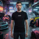 Majice Majica RACES RS, crna | race-shop.hr