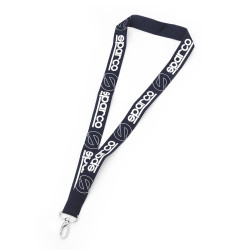 Sparco logo lanyard - Black
