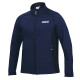 Sparco Soft Shell Jacket 2026, blue marine/black